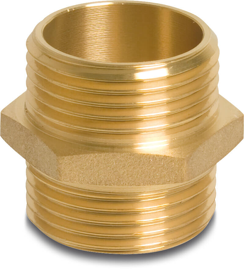 Profec Nr. 280 Nippel messing 3/8" buitendraad 30bar